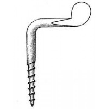 GIRANDOLA zincata per il fissaggio di maschera da trasporto