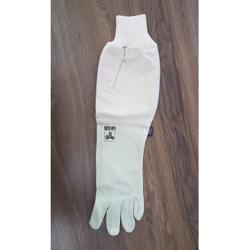 GUANTO in PELLE da APICOLTORE manica lunga 