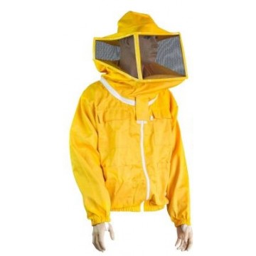 GIUBBOTTO con MASCHERA QUADRATA e zip