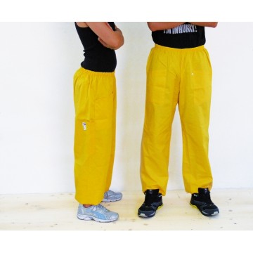 PANTALONI in tela di cotone