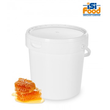 SECCHIO in PLASTICA da 5 kg di miele SECCHIO in PLASTICA da 5 kg di miele