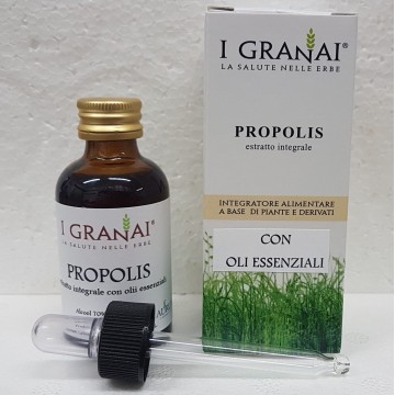 PROPOLI con OLI ESSENZIALI 30 ml - contagocce PROPOLI con OLI ESSENZIALI 30 ml - contagocce